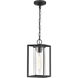 Wheatland 1 Light 6.5 inch Powder Coated Black Outdoor Hanging Lantern